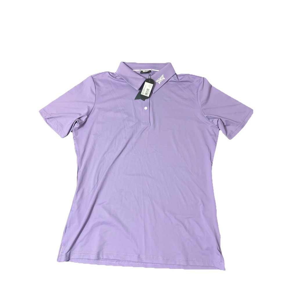 PXG WOMENS RP SIGNATURE POLO SIZE Large BRAND NEW Purple Violet $110